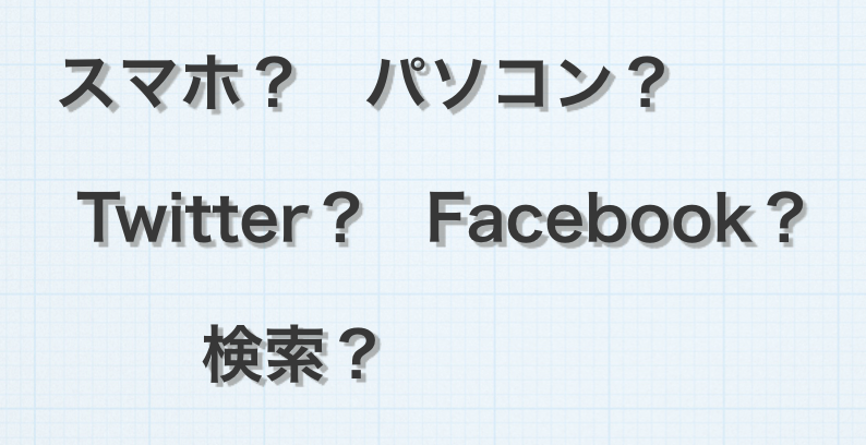 webマーケティングを実施する際にどの手段を取るか